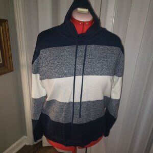 Liz Claiborne Womens Cowl Neck Long Sleeve Pullover Sweater Size Large